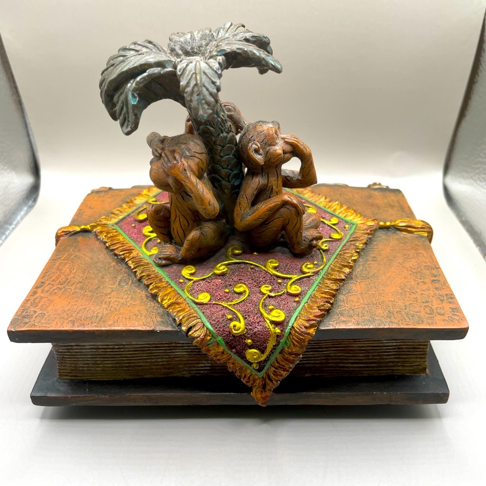 Artistic 3 Monkey Desk paperweight